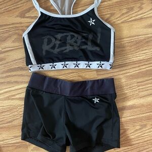Rebel athletics workout set size XS
